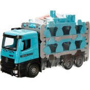 Resim Bamtebi Maxx Wheels Sürtmeli Taşıyıcı Kamyon Fırlatıcılı Araçlı Açılıp Kapanabilen Taşıyıcı Tır 