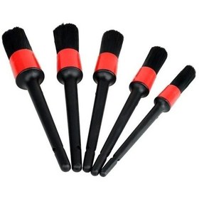 Resim Vırtues Siyah Beşli Fırça Seti 