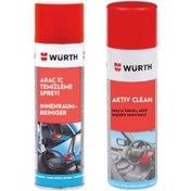 Resim Würth Aktif Temizleme Köpüğü 500ml + Araç İçi Bakım Spreyi 500 ml 