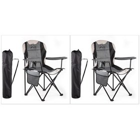 Resim Sportlife Evolite Nature Katlanabilir Kamp Koltuğu 2'li Set Gri 