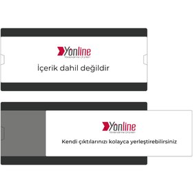 Resim Yönline Okullara Özel Kampanya 10'lu Paket Değiştirilebilir Okul Sınıf Kapı İsimliği Özel Tasarım 