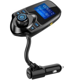 Resim TahTicMer Fm Transmitter Bluetooth Araç Şarj Kiti Wireless Usb Girişli Micro Sd Lcd Ekran Mp3 Çalar 
