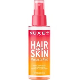 Resim Nuxe Hair and Skin Happy in Gül & Ahududu Pink Vücut ve Saç Spreyi 100ml 
