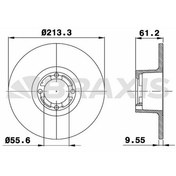 Resim ON FREN DISK AYNASI ROVER MINI 1.3 1.3I 