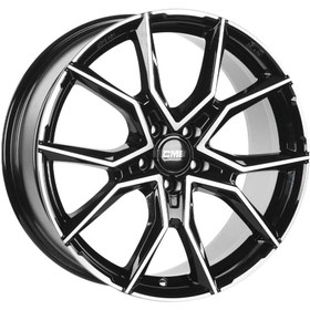 Resim CMS-1399-03 8.0x19\-5x112 ET50 57.1 Diamond Black Gloss Jant (4 Adet) 