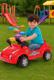 Resim Genel Markalar Pedallı Araba 4 Tekerli Çocuk Bisikleti 84 X 48 Cm 