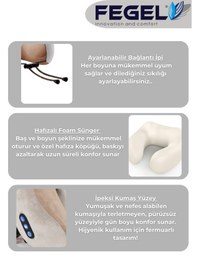 Resim FG-01 Seyahat Tipi Masajlı Boyun Yastığı 