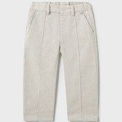 Resim Mayoral 1576 Erkek Bebek Keten Pantalon Krem 