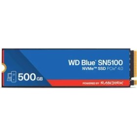 Resim Wd Blue SN5100 500GB Nvme SSD Pcle 4.0 Okuma 6600MS - Yazma 5600MS M.2 SSD 