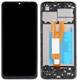 Resim Samsung A04 Uyumlu Lcd Ekran Dokunmatik Çıtalı SM-A045 