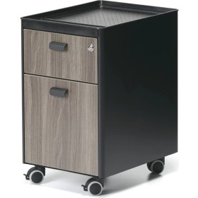 Resim Bürotime Pal Keson 2 Çekmeceli Külmeşe / Siyah 