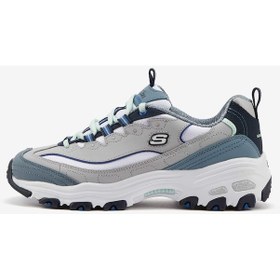 Resim Skechers D'Lites - Cool Change Kadın Gri Sneakers 13143 Gybl Gri 