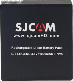 Resim Sjcam Sj6 Legend 4k Aksiyon Kamera Yedek Bataryası 