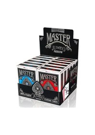 Resim Ks Games Master Jumbo Arrow Plastik Oyun Kağıdı Mavi 