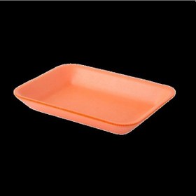 Resim Hakan Ambalaj Turuncu Köpük Tabak 250'li 