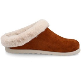 Resim 6010-brown Terlik/ Panduf Ev Kadın C3 Z53 Vf Fly Flot Cloth Woman Slıpper 6010-brown 