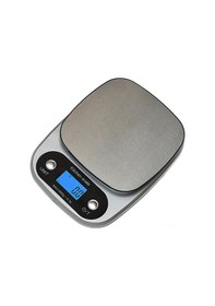 Resim Mufunye 3kg Yük Kapasiteli 0.3g Hassas Dijital Mutfak Terazi, Usb Şarjlı, 9 Ölçü Birimi, Paslanmaz Çelik, Aydınlatmalı Ekran Çok Renkli 
