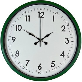 Resim Büro Ev Ofis Hediyesi İçin 36cm Yeşil Tip Dekor Duvar Saati Diğer 