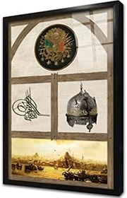 Resim Vav Çerçeveli Cam Tablo 20x30 cm CB32011 