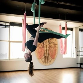 Resim Yg-Fly Yoga Hamak Yeşil 