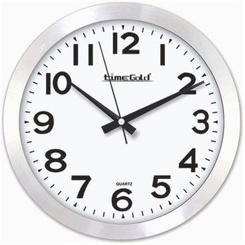 Büyük Boy Meydan Hol Fabrika Ofis Salon Camii Tipi Duvar Saati (448486506) Altın - Beyaz