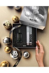 Resim BOSS Bottled Parfum 50 ml Parfüm + 150 ml Deodorant Erkek Parfüm Seti 