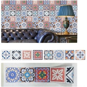 Resim Hfambition Su Yapışkan Pvc Duvar Kağıdı - Mutfak, Banyo, Oturma Odası İçin 3d Tuğla Desenli Dekoratif Çıkartma, 5m X 20cm 