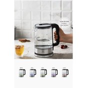 Resim Karaca Cam 2205 Sıcaklık Ayarlı Su Isıtıcı 2200 W Kettle 