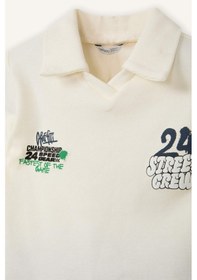 Resim Defacto Baskılı 2li Takım Erkek Bebek G8258a526smer98 Ekru-er98 