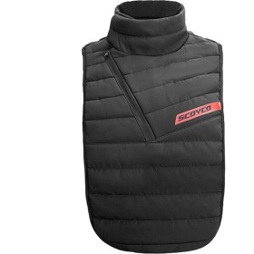 Resim Motosiklet Boyun ve Göğüs Rüzgar Koruma Uzun Hi-Tech 600D Maxdura Kumaş Motor Göğüs Yağmur Koruma 