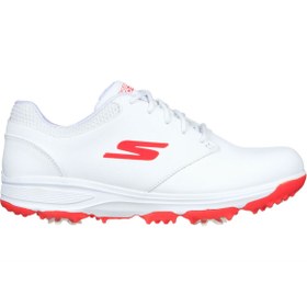 Resim Skechers GO GOLF JASMİNE BEYAZ/PEMBE KADIN GOLF AYAKKABISI 