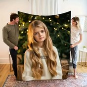 Resim Kişiselleştirilmiş Fotoğraf Battaniyesi - Kendinize Özel Resimli Yumuşak Flanel Kumaş & Teknoloji - Çiftler, Arkadaşlar ve Aile için 1-5 fotoğraf yükleme imkanı - Hatıra Hediye (Yatak, Şezlong, Kamp) Her Mevsim Rahat Kolaj Desenli örtü, Kişiselleştirilmiş Battaniye 