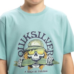Resim Quiksilver Ev Skull Feast Yth Erkek Çocuk Tişört 
