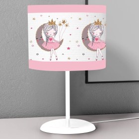 Resim Çocuk Odası Masaüstü Abajur Model 00086 