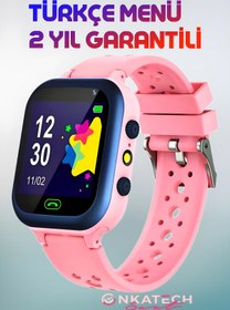 Resim Onkatech Pembe Akıllı Saat 