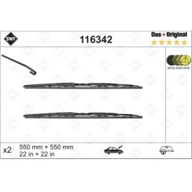 Resim Valeo SİLECEK SÜPÜRGESİ ÖN AUDI A4 550 X 550 MM ESKİ TİP 8E0955425A 8E1955425A 4B0998002 