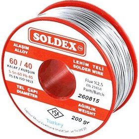 Resim 1mm 200 gr Soldex Lehim Teli-4381 