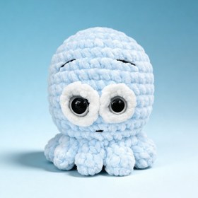 Resim The Gurumi Ahtapot - Yeni Başlayanlar İçin Ahtapot Amigurumi Örgü Kiti - Videolu & Tüm Malzemelerle Hobi Seti 