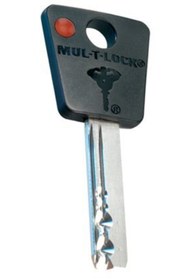 Resim Mul-T-Lock - 69mm 7x7 Bilyalı Tuzaklı Silindir 3 Anahtar Li Göbek 