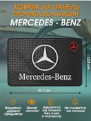 Resim Saletop Mercedes İçin Telefon Ve Küçük Eşyalar İçin Kaymaz Araç Paspası 152402699 Siyah 