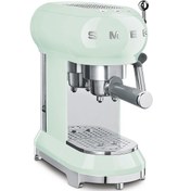 Resim SMEG Pastel Yeşil Espresso Kahve Makinesi ECF01PGEU 