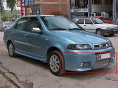 Resim Fiat Albea Ön Tampon Eki Sisli 
