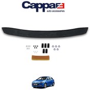 Resim Cappafe Hyundai I20 Ön Kaput Koruyucu Rüzgarlık 4Mm Akrilik Abs Cappafe