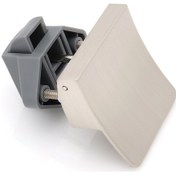 Resim Nıfu08Sn Çekme Tip Dolap Kilidi - Satin Nikel 