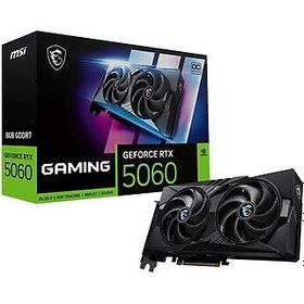 Resim MSI GEFORCE RTX5060 8G GAMING OC 8GB GDDR7 128BIT 1XHDMI 3XDP EKRAN KARTI 
