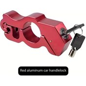 Resim Tongdashop Dayanıklı Hırsızlık Önleyici Gidon Kilidi Sky Blue Bisiklet Ve Motosiklet İçin 