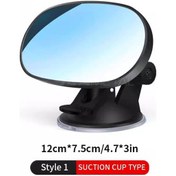 Resim Seametal Araba Bebek Arka Koltuk Dikiz Aynası Bebek Çocuk Yürümeye Başlayan Güvenlik Görünümü Suction Cup Oval 