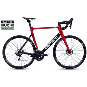 Resim Carraro Fıre 1.2 Ucı 105 53 Cm Hd Fren Yol Bisikleti - Krom-kırmızı Kırmızı - Siyah 