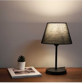 Resim Homing Siyah Kumaş Siyah Gövde Abajur Ayd-3156 Siyah 