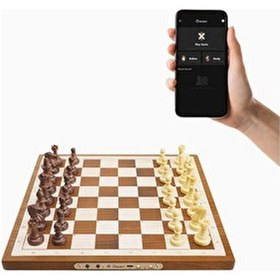 Resim Chessnut Air Elektronik Satranç Takımı, Led & Aı Destekli, El Yapımı Ahşap 